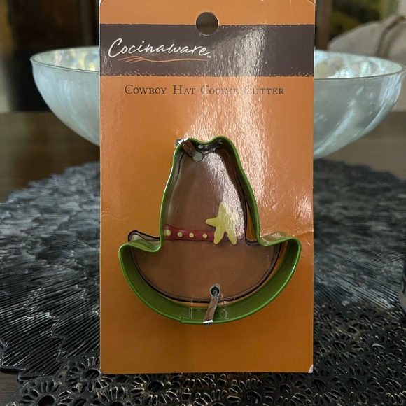 NEW Cocinaware Cowboy Hat Cookie Cutter Shaped Metal - Picture 4 of 6